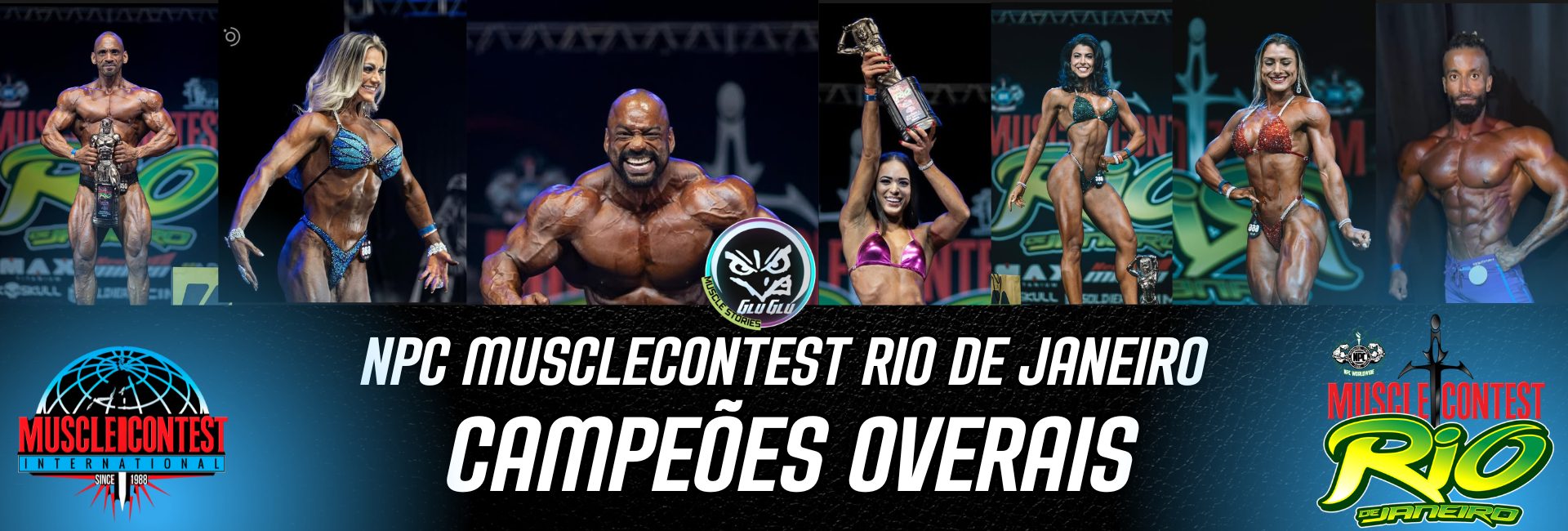 NPC MUSCLECONTEST RIO DE JANEIRO ⚔️ CAMPEÕES OVERAIS.
