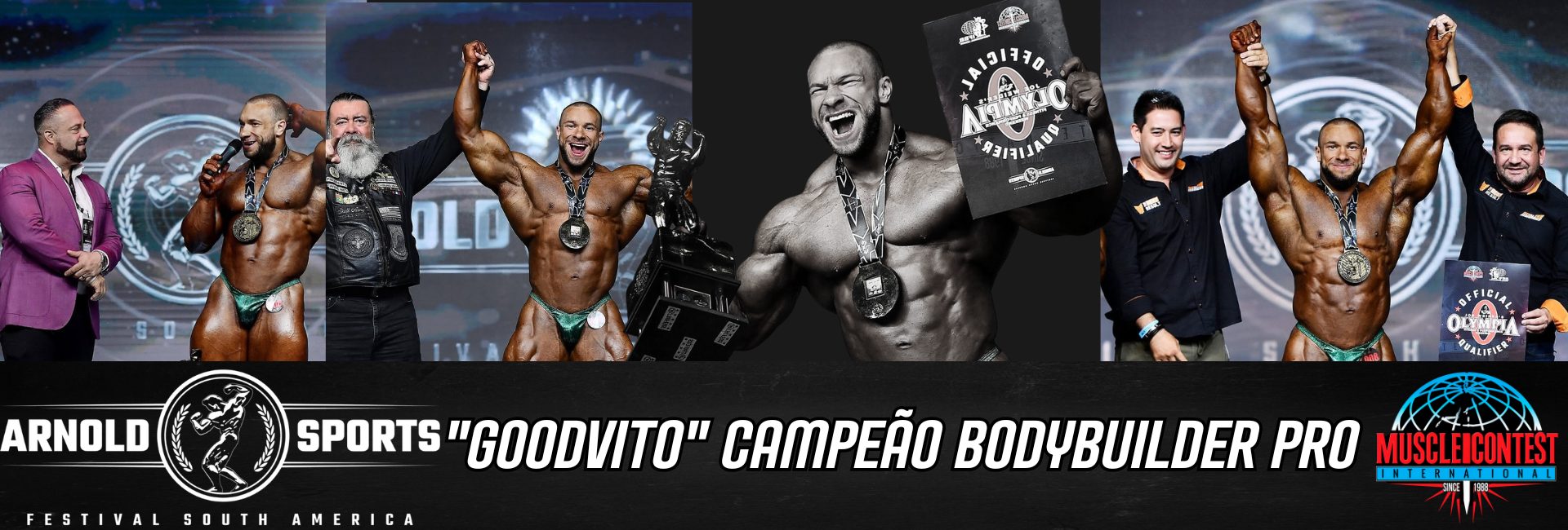 Arnold South America 2025: Vitalii “Goodvito” Ugolnikov Coroado Campeão Bodybuilder Pro