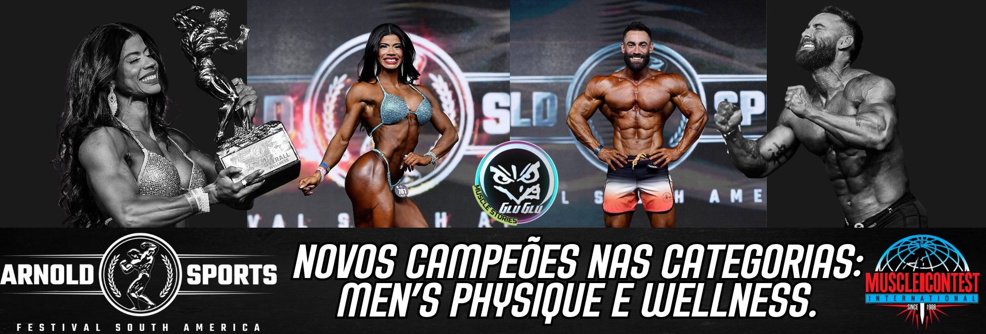NPC Musclecontest Arnold South America Revela Novos Talentos Profissionais no Fisiculturismo.