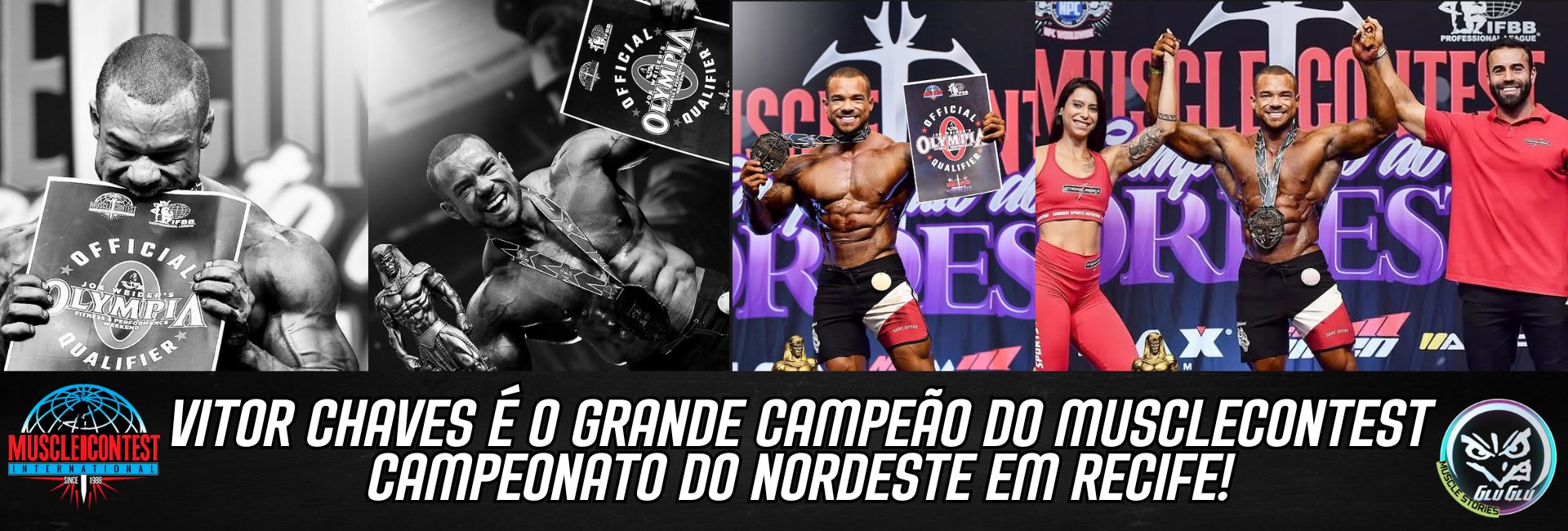 🏆Vitor Chaves🏆é o grande campeão do Musclecontest Campeonato do Nordeste em Recife!