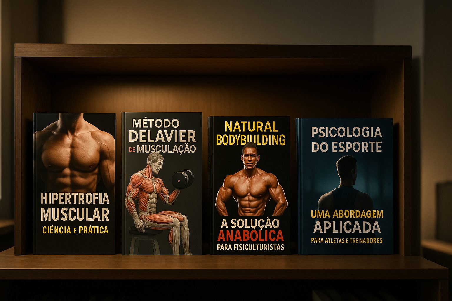 📚 Livros Essenciais para Fisiculturistas em 2025: Conhecimento, Técnica e Performance.