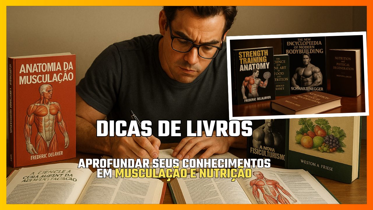 “Dicas de Livros para Aprofundar Seus Conhecimentos em Musculação e Nutrição”