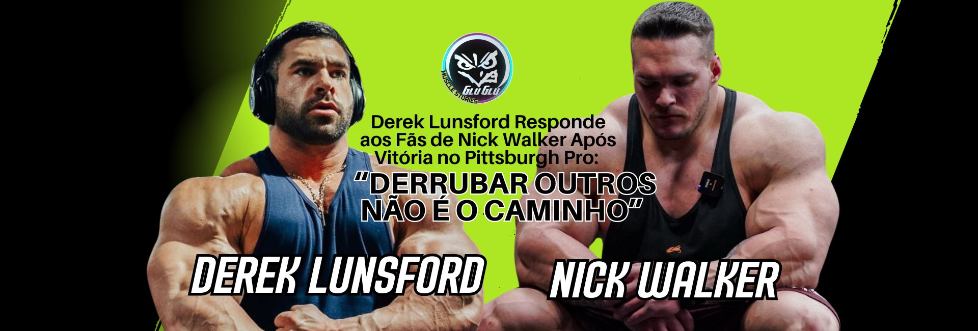 Derek Lunsford Responde aos Fãs de Nick Walker Após Vitória no Pittsburgh Pro: “Derrubar Outros Não é o Caminho”