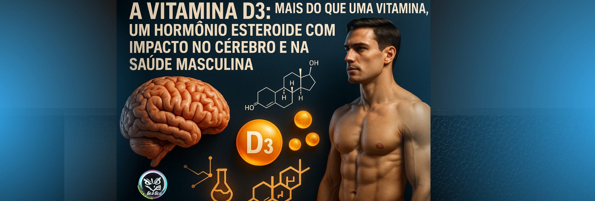 A Vitamina D3: Mais do que uma Vitamina, um Hormônio Esteroide com Impacto no Cérebro e na Saúde Masculina.