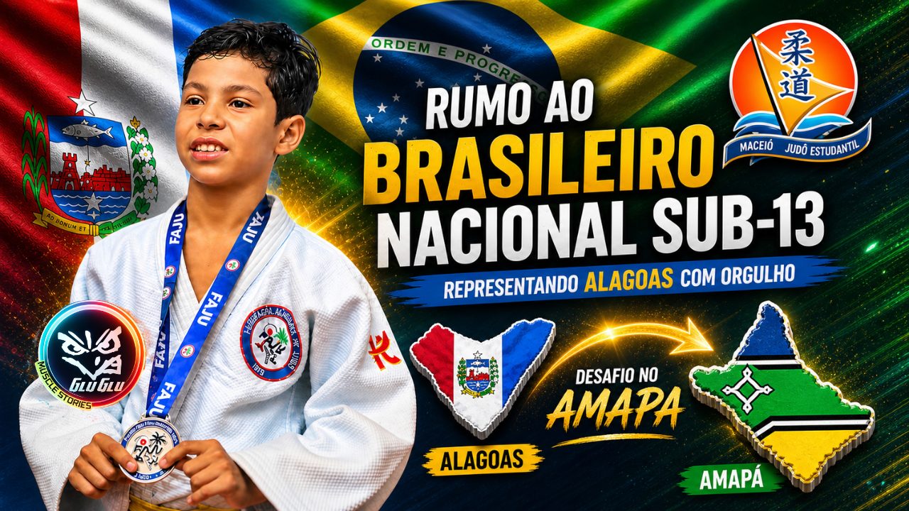Judô alagoano: Felipe Lopes, de 10 anos, vai representar Alagoas no Campeonato Brasileiro Sub-13